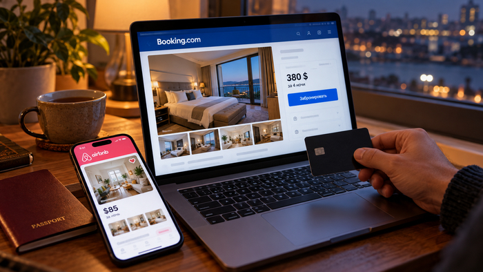 Как оплатить Booking и Airbnb из России в 2026 году