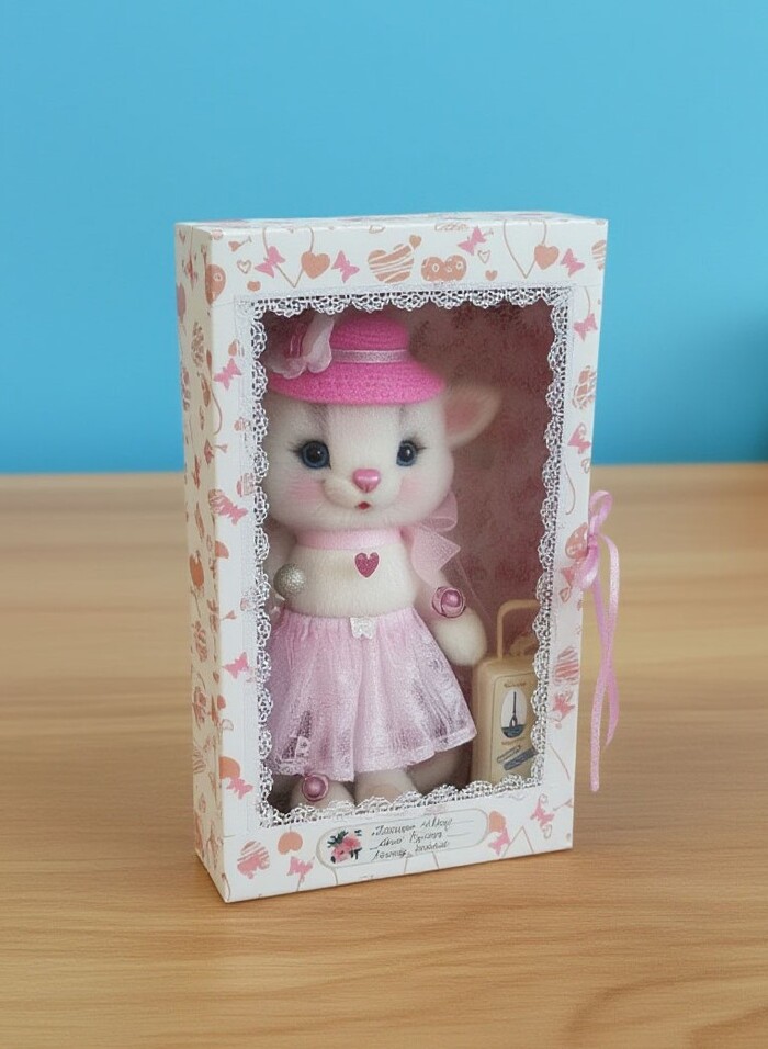 Кошечка- певица Розочка (в ручной упаковке).