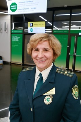 Майор таможенной службы Галина Гнатюк