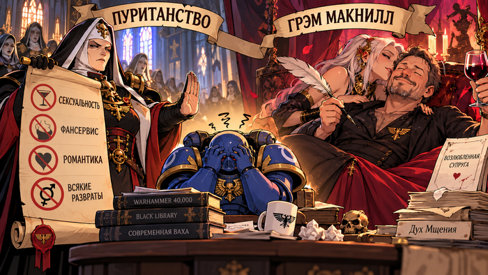 Пуританство против разврата в Warhammer 40000
