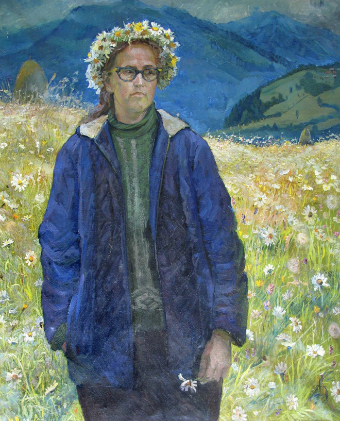 Ромашка. 1977. Холст, масло