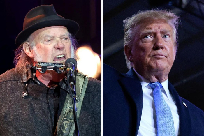 NEIL YOUNG подает в суд на Дональда Трампа