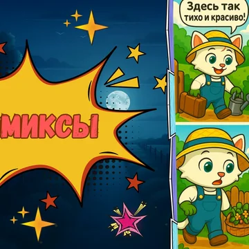 Милый тайл-матч с кошечкой! Собирай овощи, обустраивай комнаты, открывай комикс (скриншот 2)