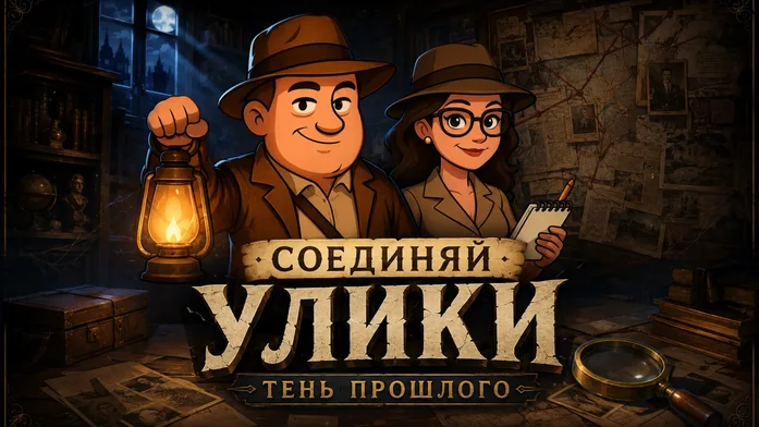 Соединяй улики: Тень Прошлого на Пикабу Игры