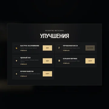 Работа начинается после полуночи! Принимай заказы, находи товары на витрине, обслуживай покупателей и развивай магазин. Успевай быстрее, собирай комбо и зарабатывай больше с каждой ночной сменой. (скриншот 5)