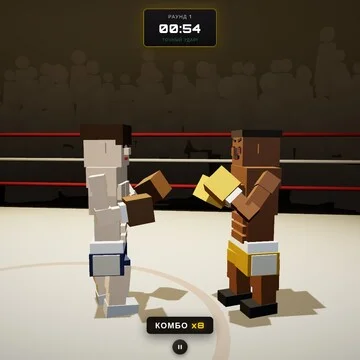 Бокс на ринге — пройди путь от новичка до чемпиона мира! 3D-бокс с карьерой, тренировками и режимом выживания. (скриншот 4)
