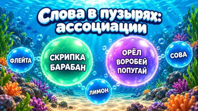 Слова в пузырях: ассоциации на Пикабу Игры