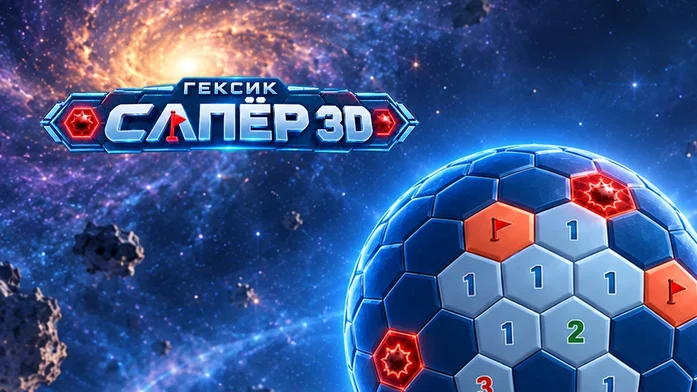 Гексик. Сапёр 3D на Пикабу Игры